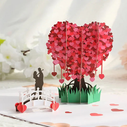 3D Romantic Greeting Card