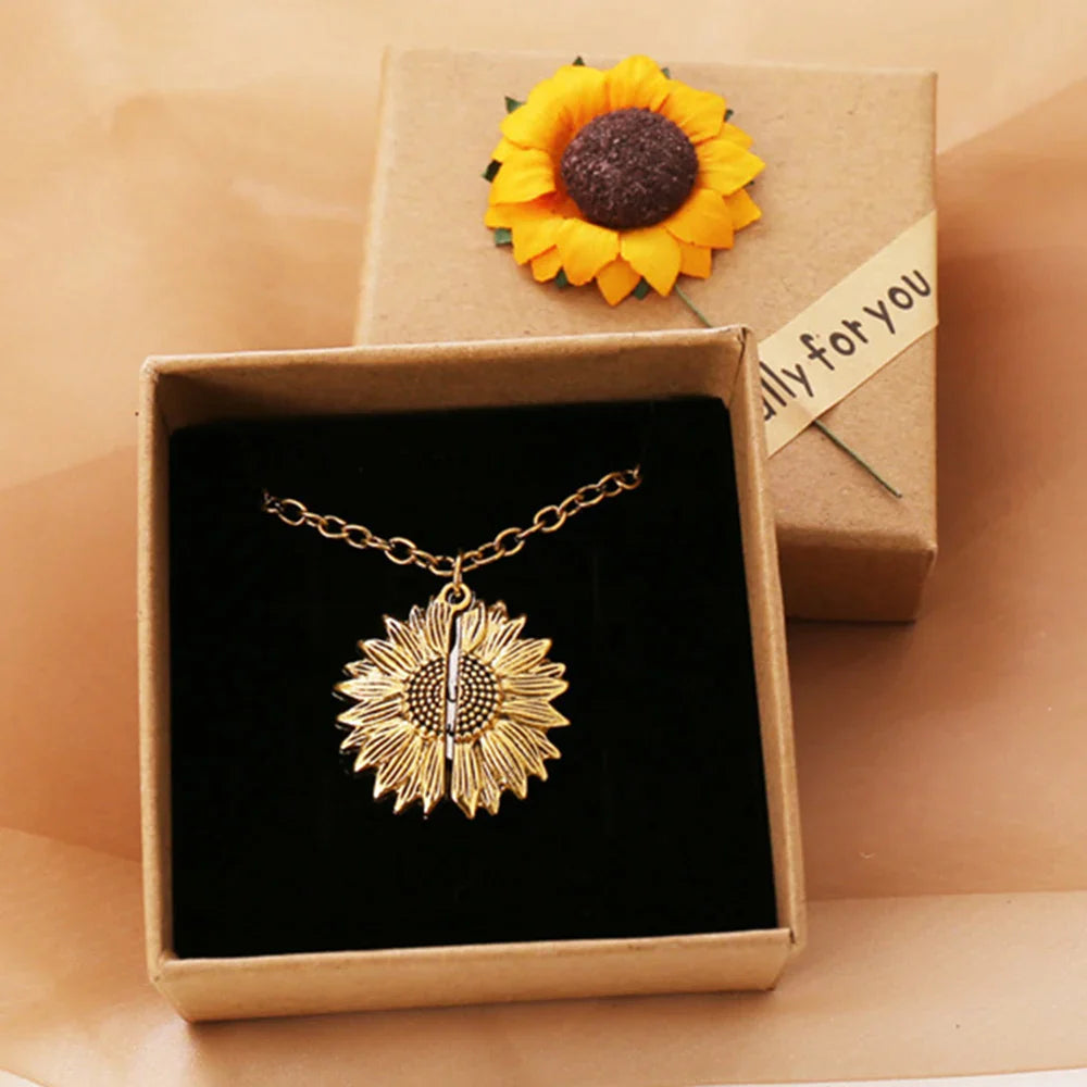 My Sunshine - Sunflower Necklace (50% Off)